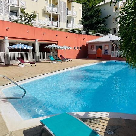 Studio Ana plage et piscine 100 m de la plage La Trinité Buitenkant foto